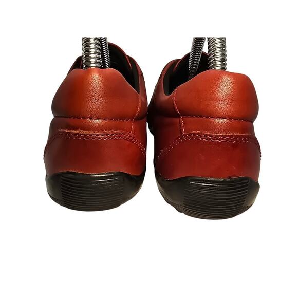 Womens Ross Hommerson Natasha Comfort Shoe Red Leather Size 8 M Excellent - Picture 6 of 8
